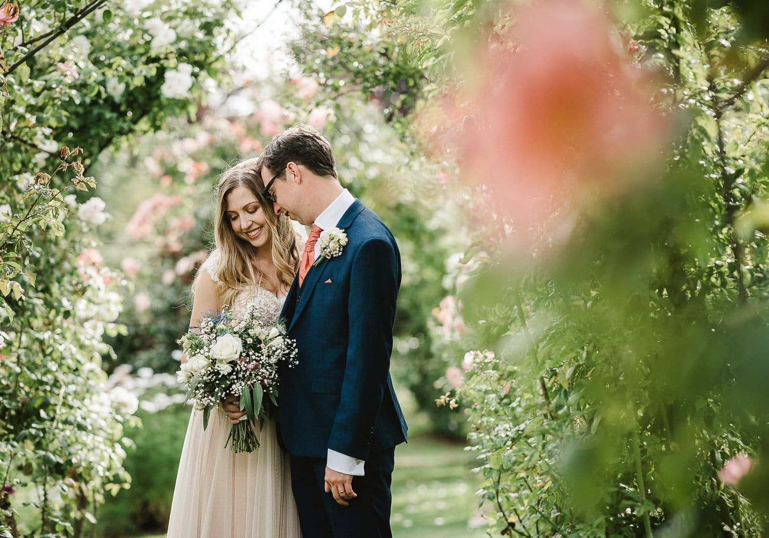 Trendy Wedding Themes and Decor Ideas setup featuring floral arrangements, immersive experiences, and high-end event audio visual production.