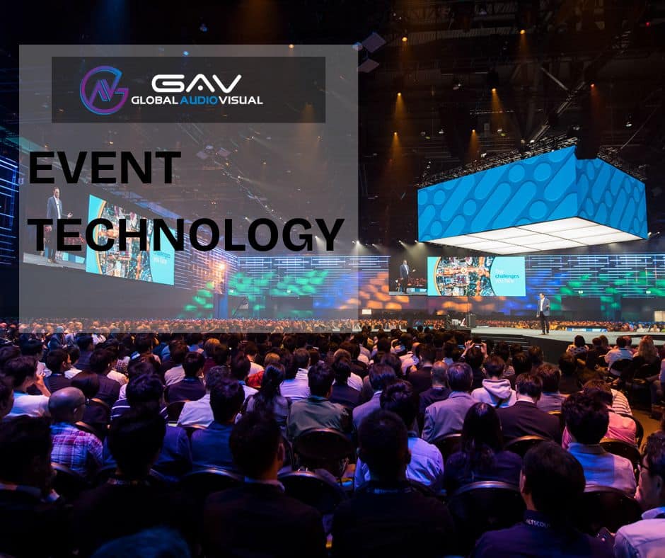 Illustration of AI and automation in event planning, highlighting technology and attendee engagement.