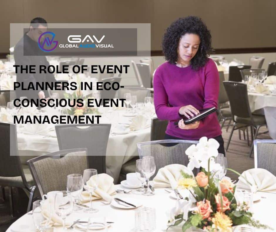 Modern event planning practices focusing on sustainability, eco-conscious decisions, and energy-efficient solutions for a greener future.