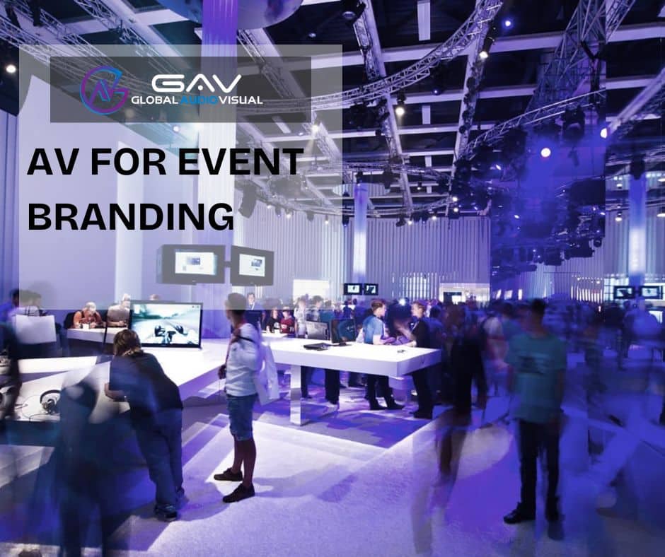Modern digital display showcasing a company’s logo, colors, and visuals as part of professional visual branding solutions.