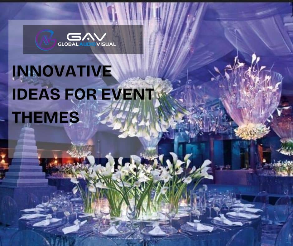 Innovative Ideas for Event Themes and creative event décor inspiration for creating immersive and unique event experiences.